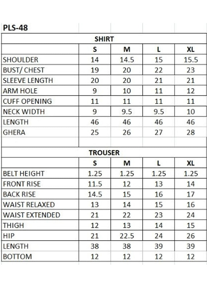 Mohagni Pret Embroidered Viscose 2 Piece Suit PLS-48