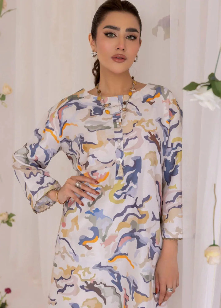 Mohagni Pret Printed Lawn 2 Piece Suit LPS-03