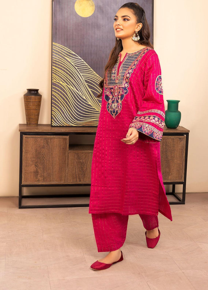 Mohagni Pret Embroidered Cotton Silk 2 Piece Suit CSP-11