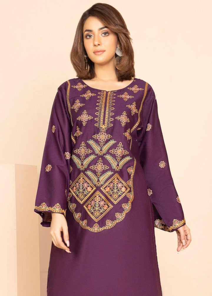 Mohagni Pret Embroidered Cambric Kurti ELU-09
