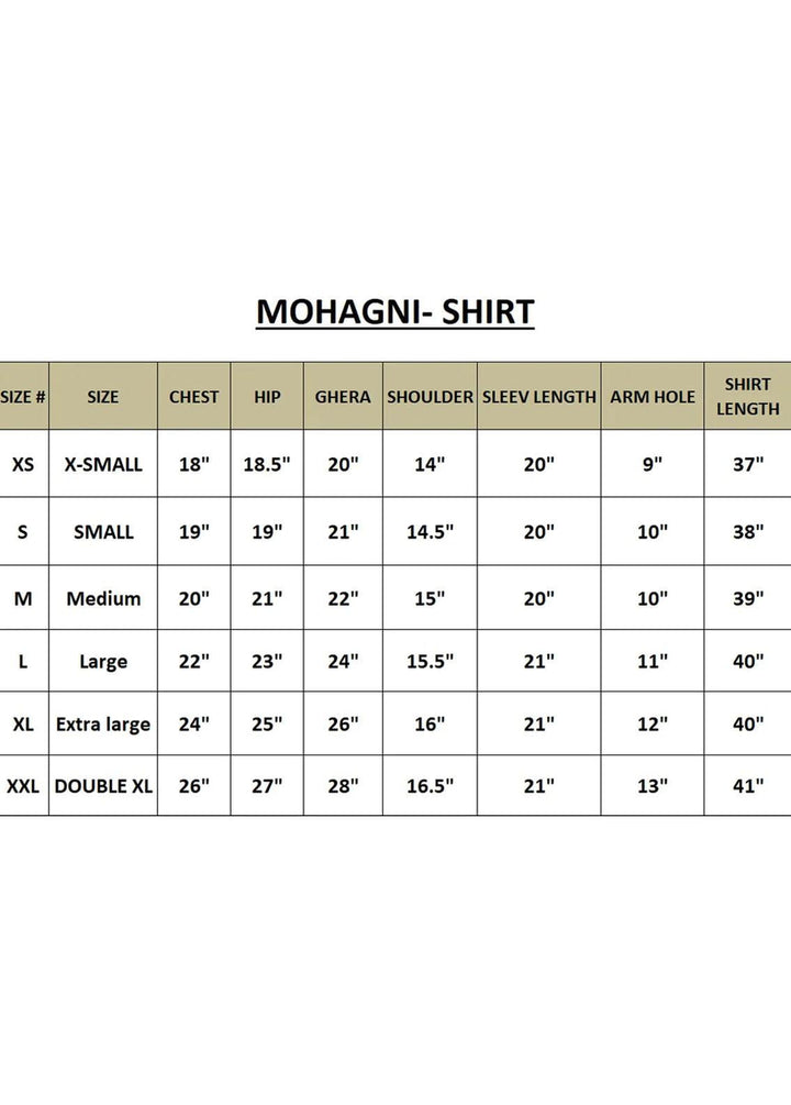 Mohagni Pret Embroidered Lawn Kurti ELU-17