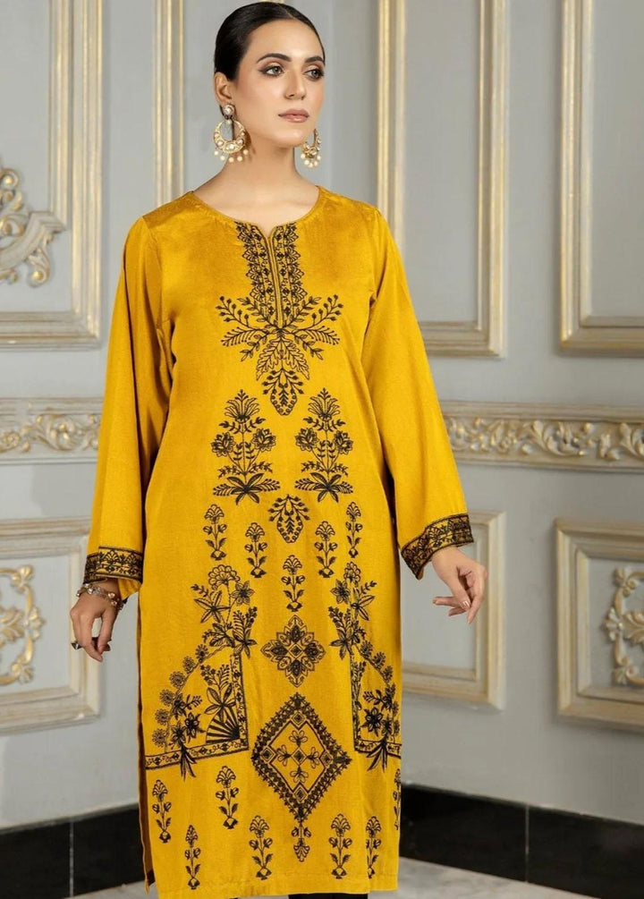 Mohagni Pret Embroidered Cotton Silk Kurti LEC-17