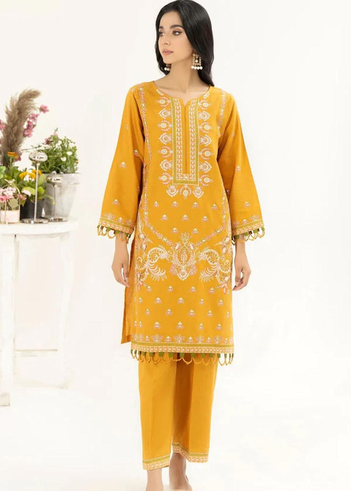 Mohagni Pret Embroidered Lawn 2 Piece Suit LEF-08