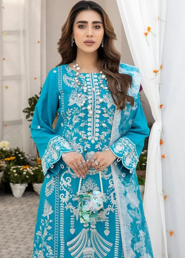 Mohagni Pret Embroidered Cambric 2 Piece Suit LEG-11