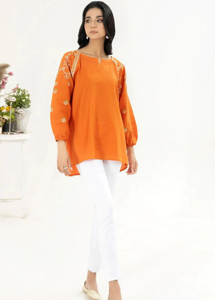 Mohagni Pret Embroidered Lawn Kurti MFK-02