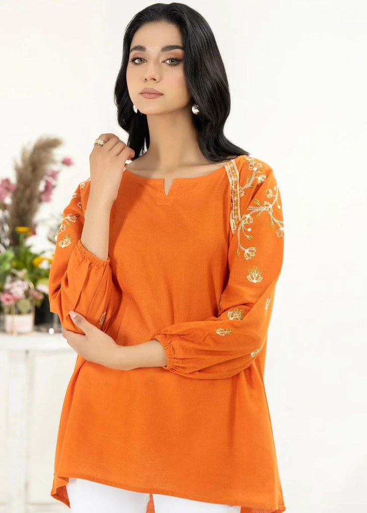 Mohagni Pret Embroidered Lawn Kurti MFK-02