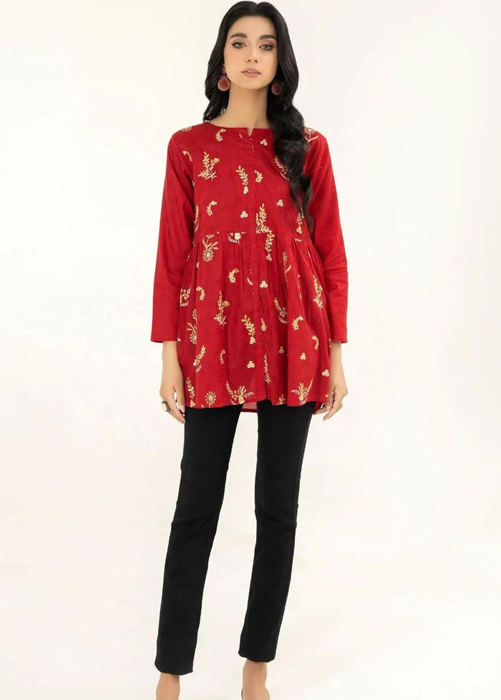 Mohagni Pret Embroidered Lawn Kurti MFK-03