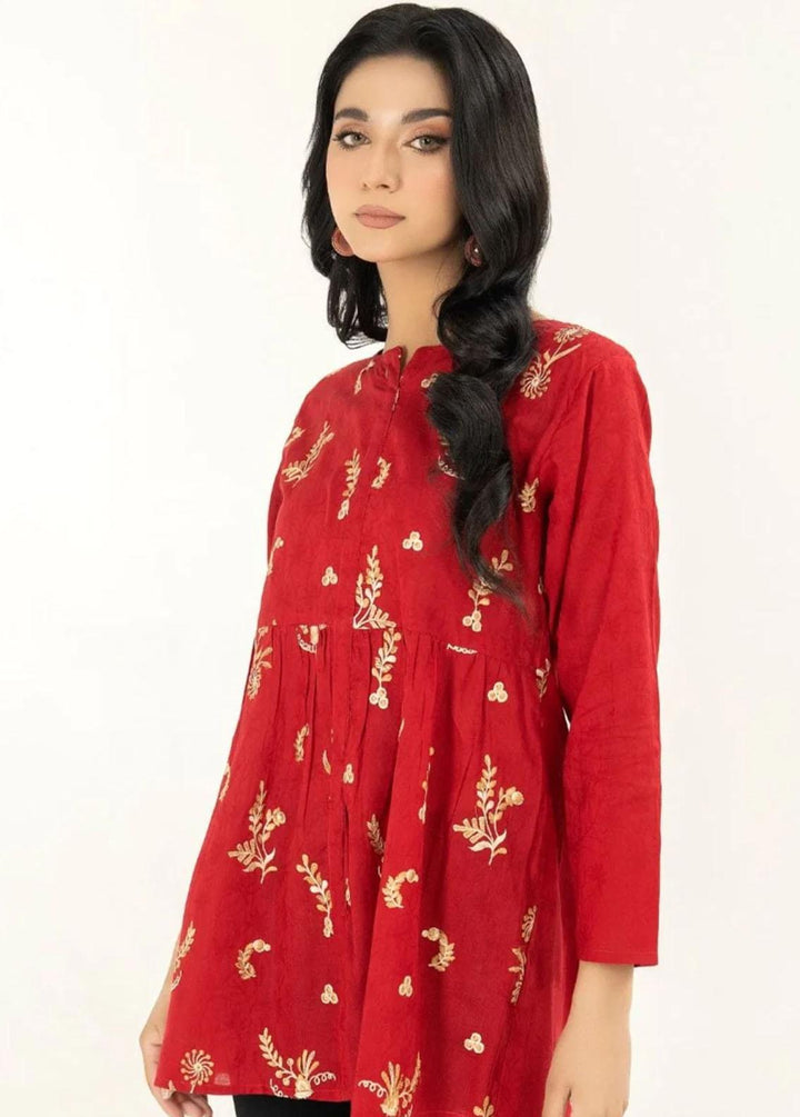 Mohagni Pret Embroidered Lawn Kurti MFK-03