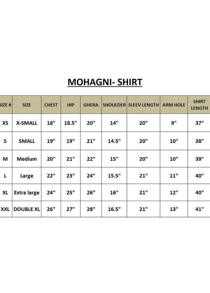 Mohagni Pret Embroidered Organza 2 Piece Suit MOP-01