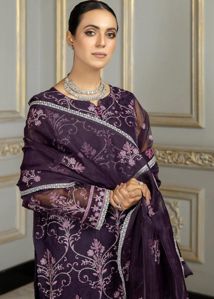 Mohagni Pret Embroidered Organza 2 Piece Suit MOP-11