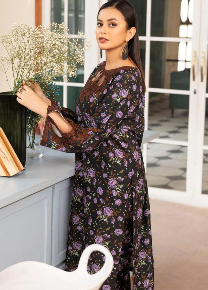 Mohagni Pret Embroidered Viscose 2 Piece Suit PLS-44