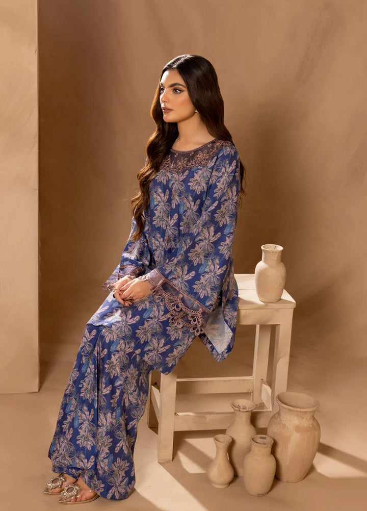 Mohagni Pret Embroidered Slub 2 Piece Suit SBLS-10