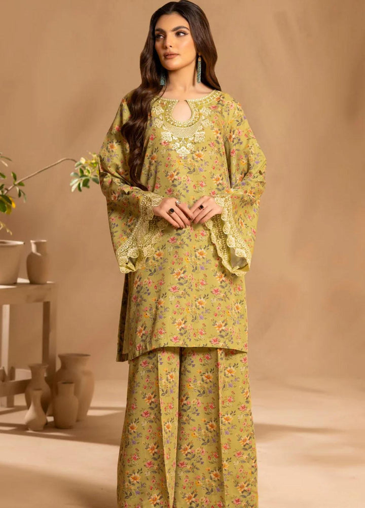 Mohagni Pret Embroidered Slub 2 Piece Suit SBLS-17