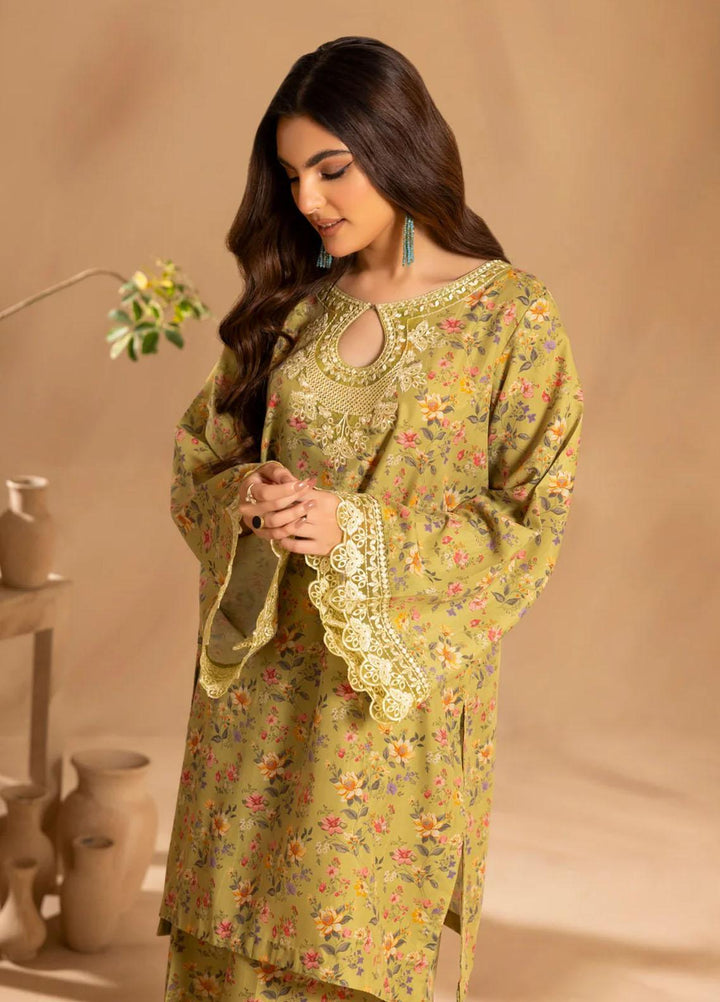 Mohagni Pret Embroidered Slub 2 Piece Suit SBLS-17