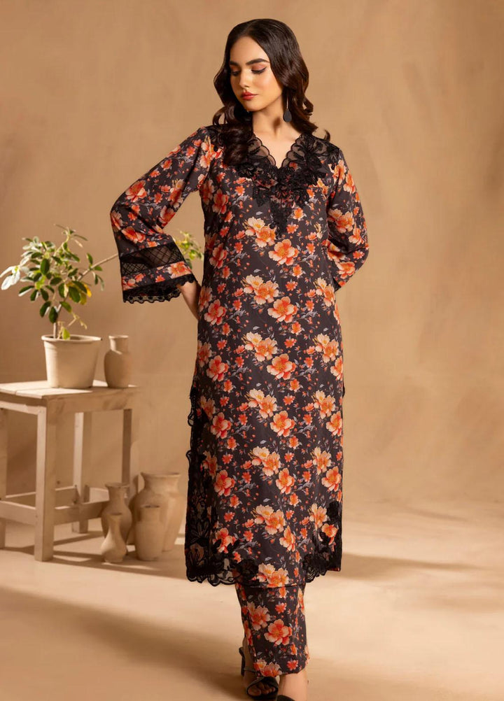 Mohagni Pret Embroidered Slub 2 Piece Suit SBLS-22