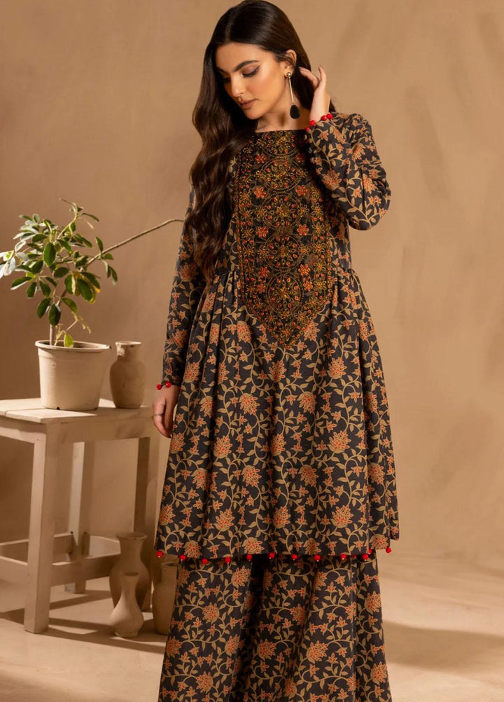 Mohagni Pret Embroidered Slub 2 Piece Suit SBLS-23