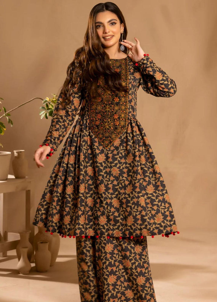 Mohagni Pret Embroidered Slub 2 Piece Suit SBLS-23