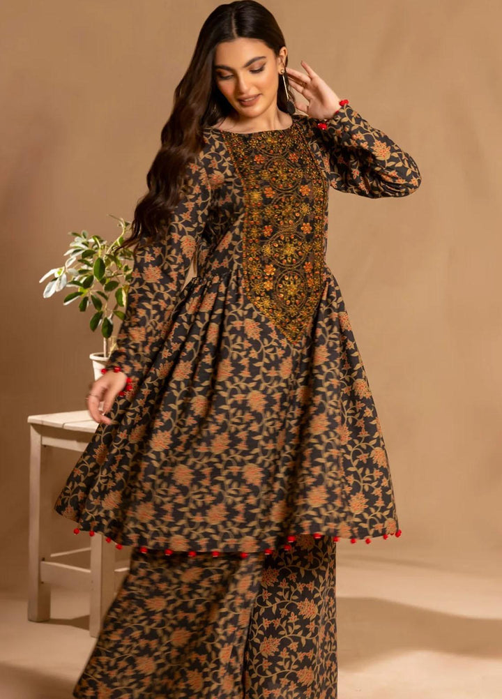 Mohagni Pret Embroidered Slub 2 Piece Suit SBLS-23