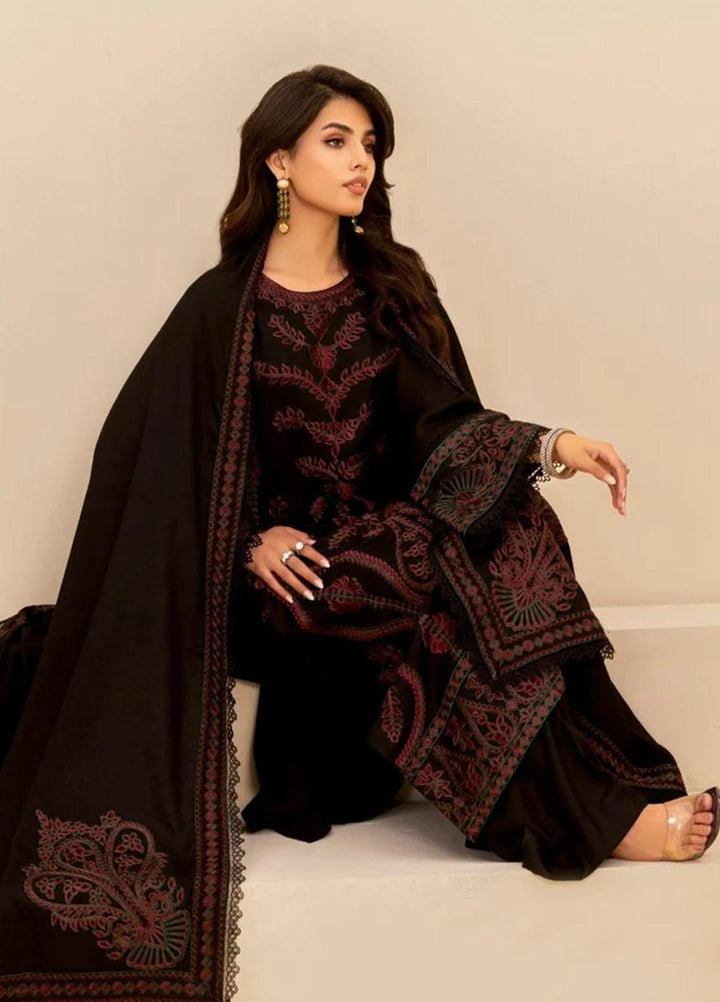 Mohagni Embroidered Dhanak Suits Unstitched 3 Piece MWS-03 - Winter Collection