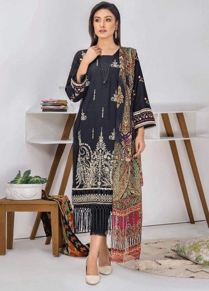 Mohini By Humdum Embroidered Lawn Suits Unstitched 3 Piece HD23M D-01 - Summer Collection