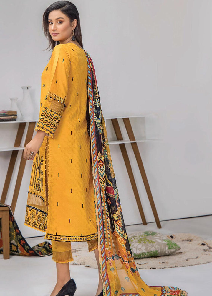 Mohini By Humdum Embroidered Lawn Suits Unstitched 3 Piece HD23M D-02 - Summer Collection