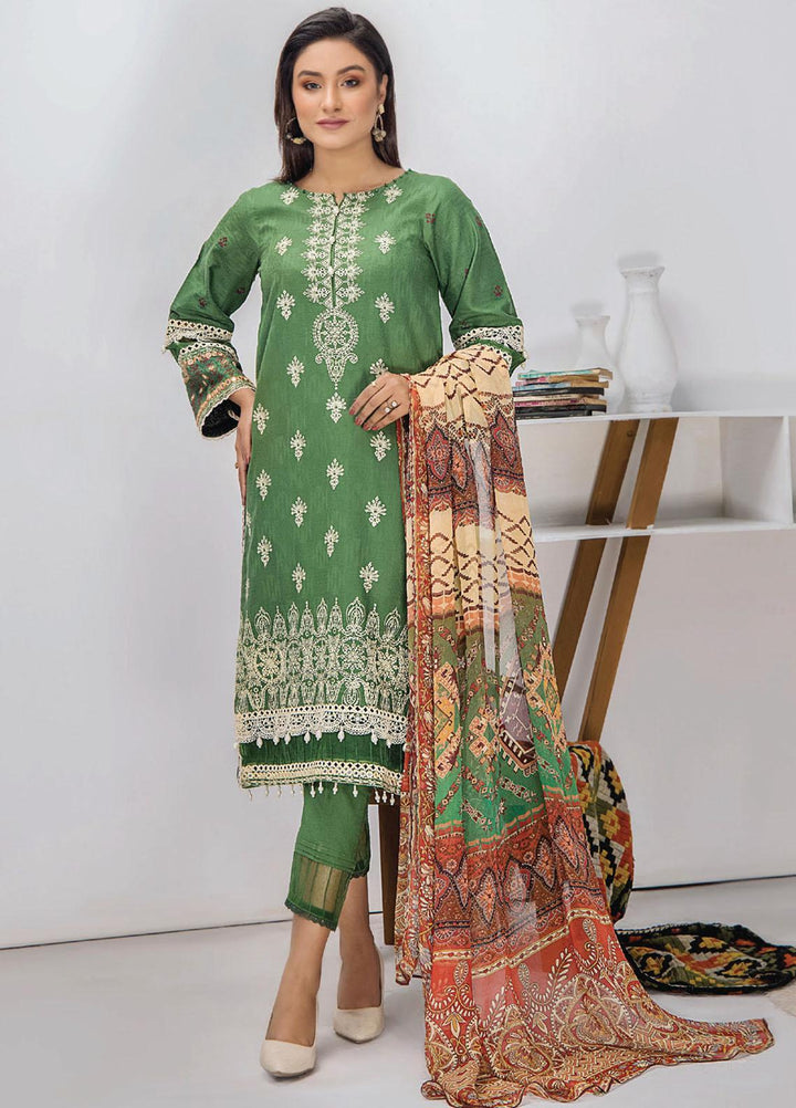 Mohini By Humdum Embroidered Lawn Suits Unstitched 3 Piece HD23M D-03 - Summer Collection