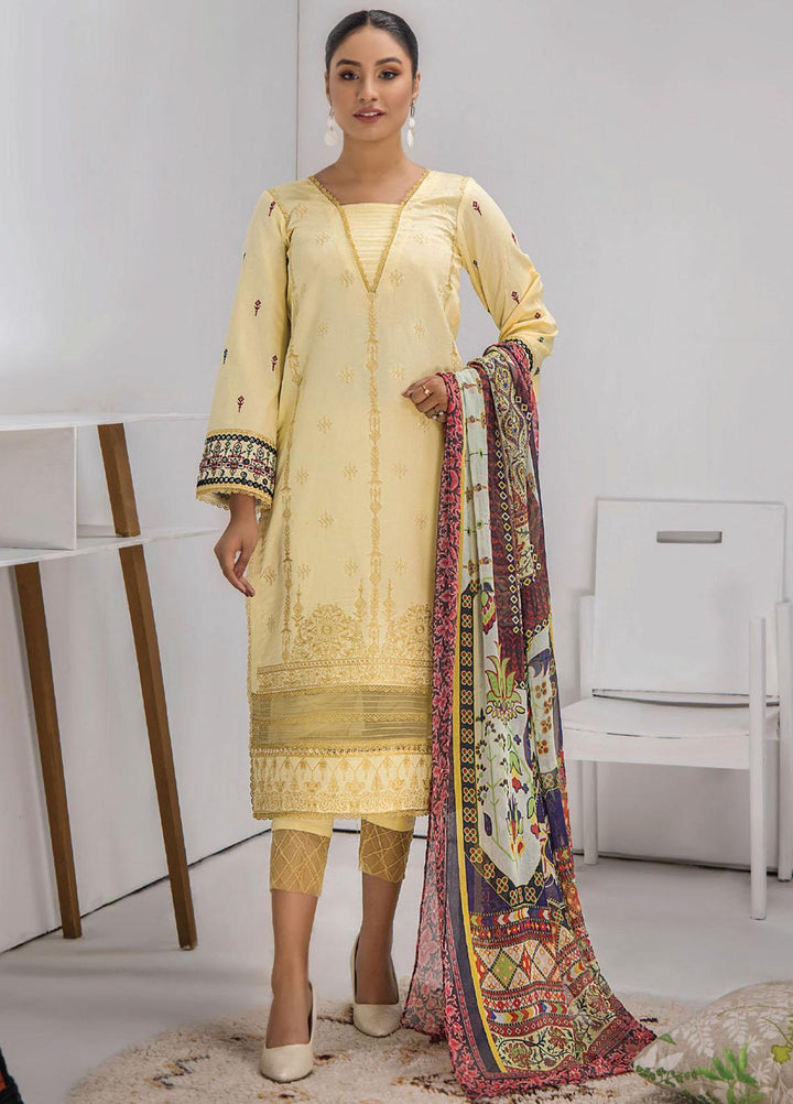 Mohini By Humdum Embroidered Lawn Suits Unstitched 3 Piece HD23M D-04 - Summer Collection