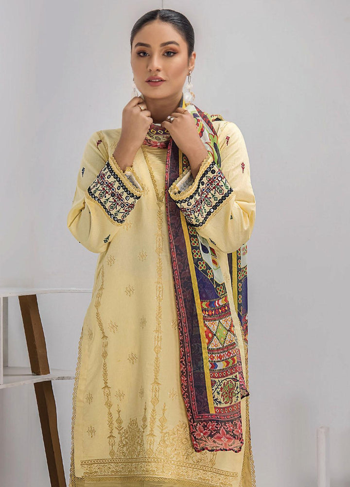 Mohini By Humdum Embroidered Lawn Suits Unstitched 3 Piece HD23M D-04 - Summer Collection