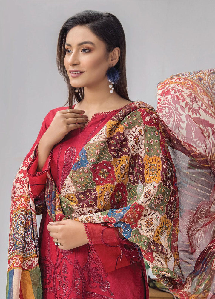 Mohini By Humdum Embroidered Lawn Suits Unstitched 3 Piece HD23M D-05 - Summer Collection