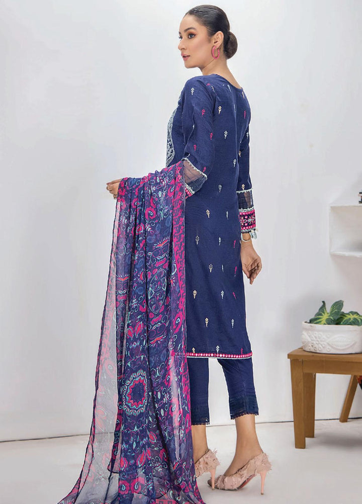 Mohini By Humdum Embroidered Lawn Suits Unstitched 3 Piece HD23M D-06 - Summer Collection
