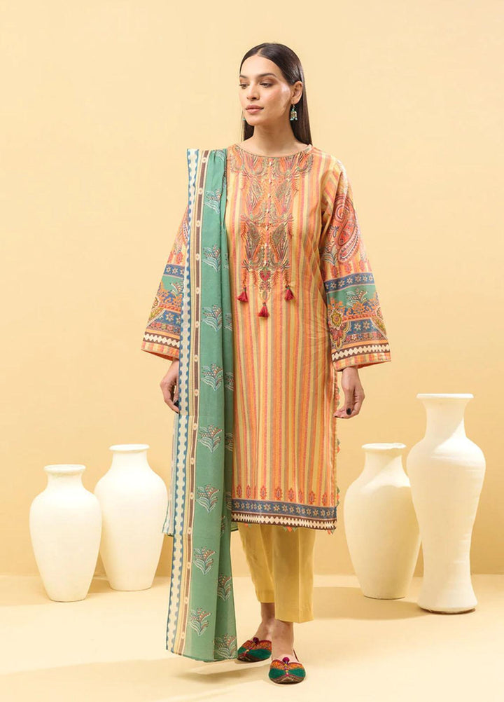 Morbagh by Beechtree Embroidered Lawn Suit Unstitched 3 Piece MRB22SS MB1S22U37 - Spring / Summer Collection
