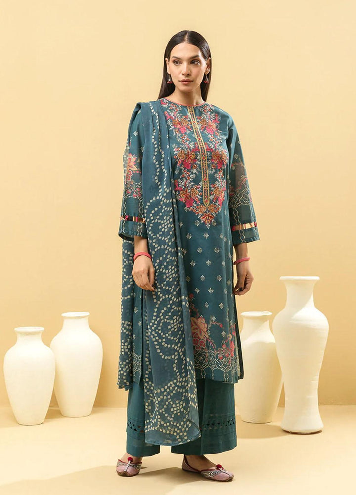 Morbagh by Beechtree Embroidered Lawn Suit Unstitched 3 Piece MRB22SS MB1S22U52 - Spring / Summer Collection