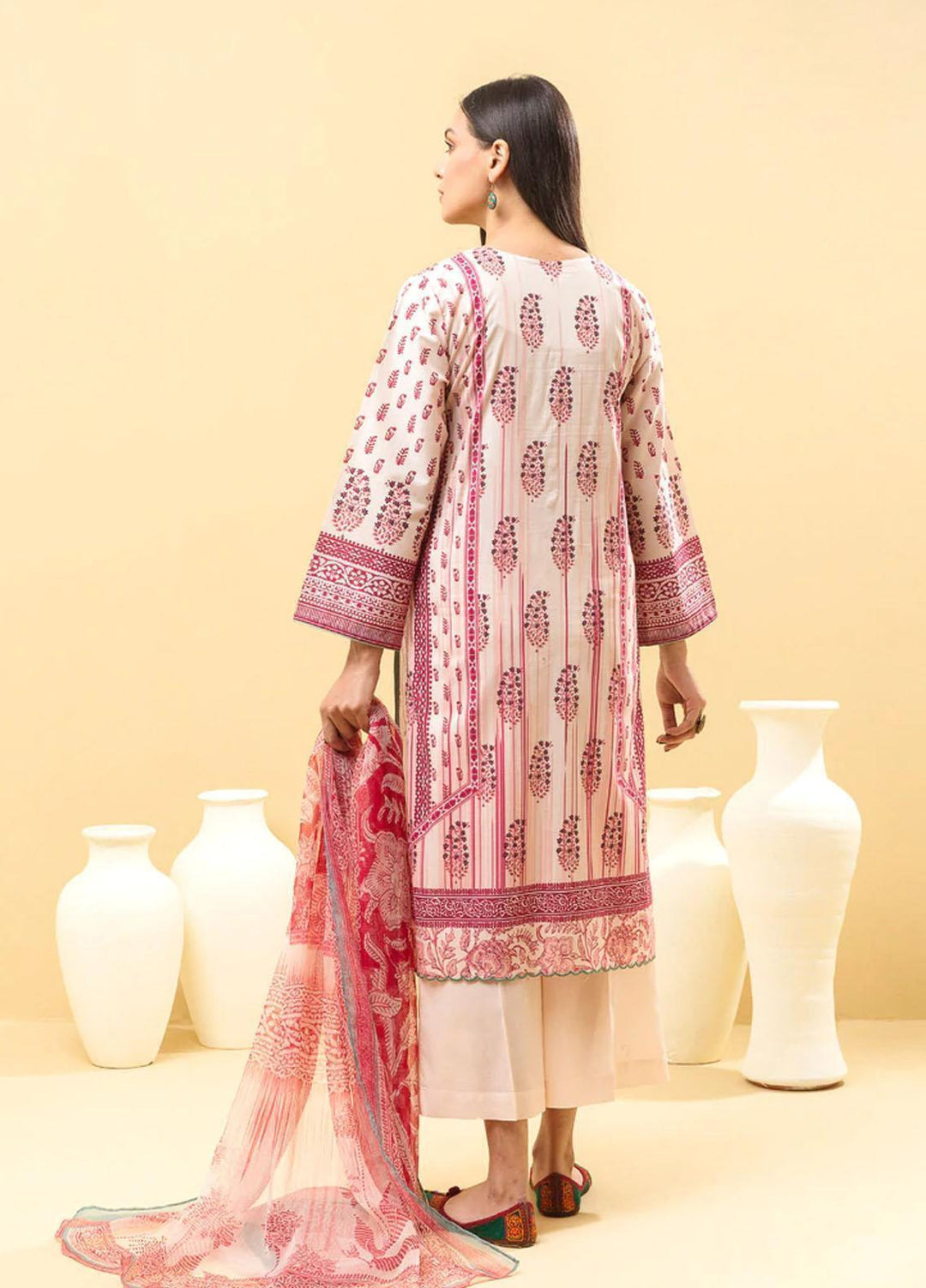Morbagh by Beechtree Embroidered Lawn Suit Unstitched 3 Piece MRB22SS MB1S22U54 - Spring / Summer Collection