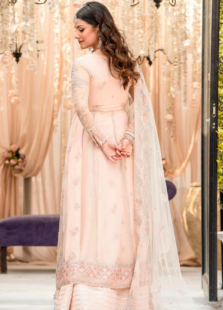 Motifz Embroidered Net Suits Unstitched 3 Piece MT23PB MWU04111 Saanvi - Luxury Collection