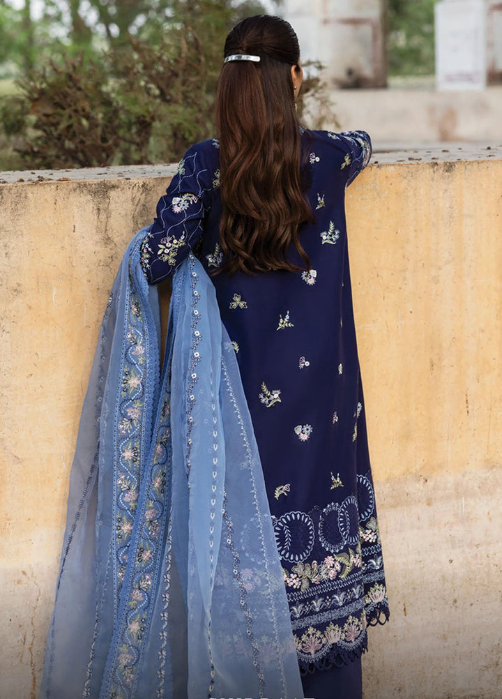 Mulaqaat by Afrozeh Embroidered Lawn Suits Unstitched 3 Piece AF25MFL D-06 Shiddaat - Summer Collection