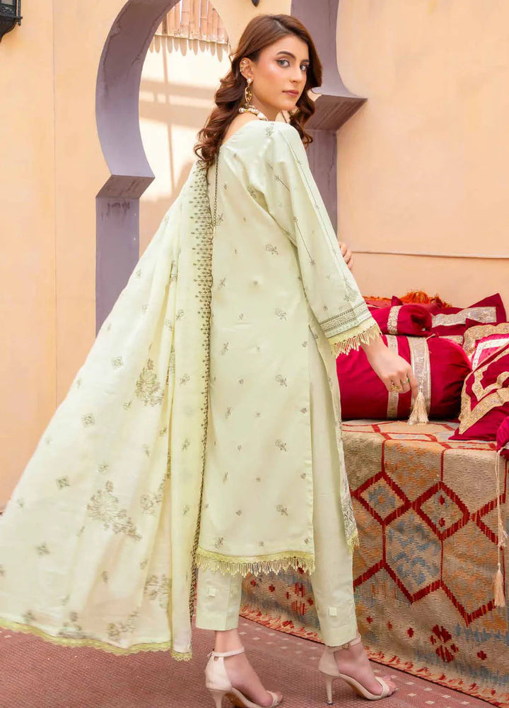 Murad By Riaz Arts Embroidered Lawn Suit Unstitched 3 Piece RA24M DE-02 - Summer Collection