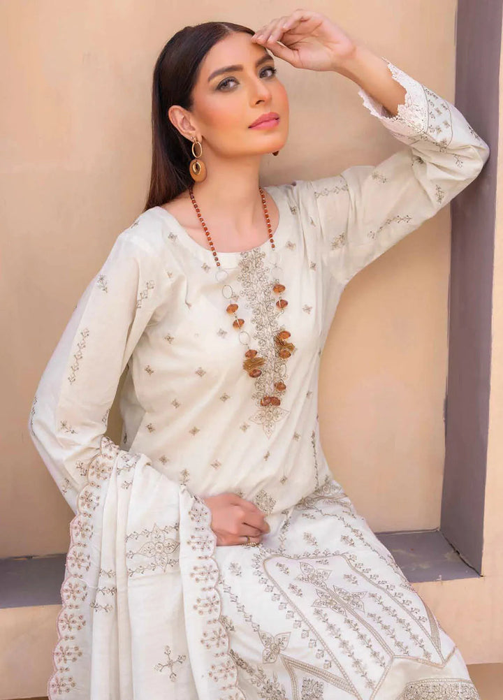 Murad By Riaz Arts Embroidered Lawn Suit Unstitched 3 Piece RA24M DE-06 - Summer Collection