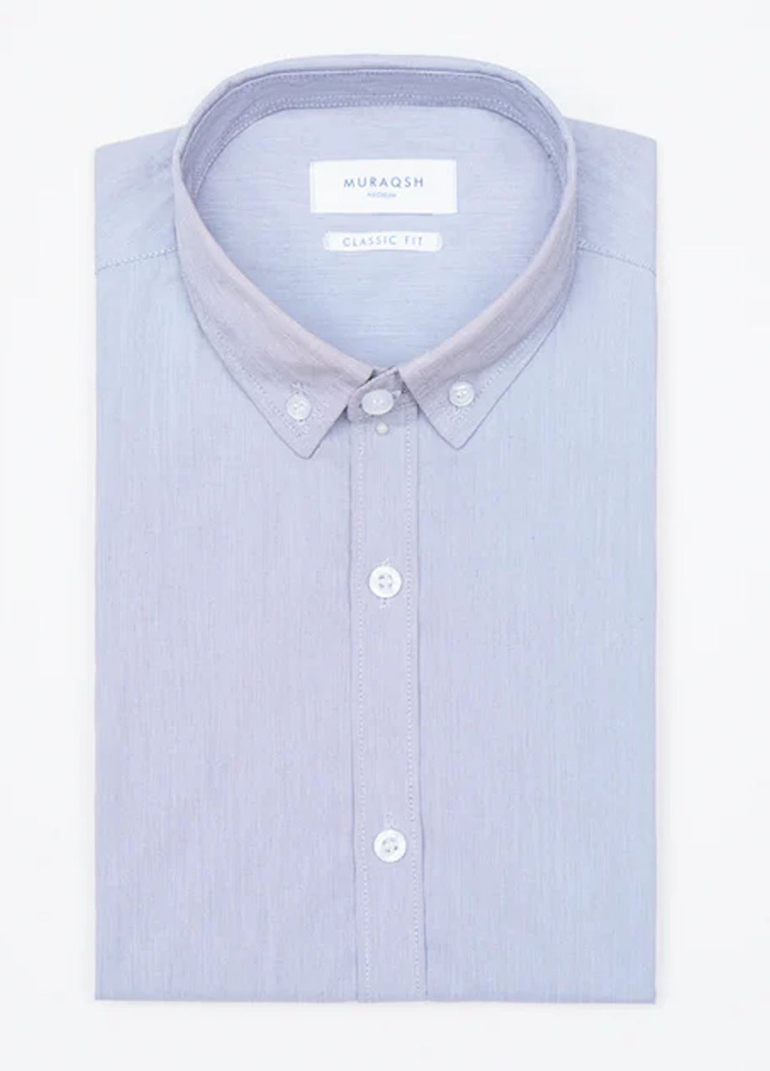 Muraqsh Formals Plain Cotton Shirt ABD-GTCS