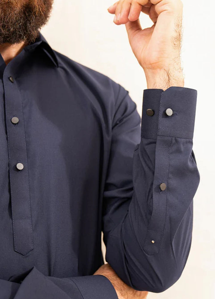 Muraqsh Plain Blended Kameez Shalwar MUR-NBFCK