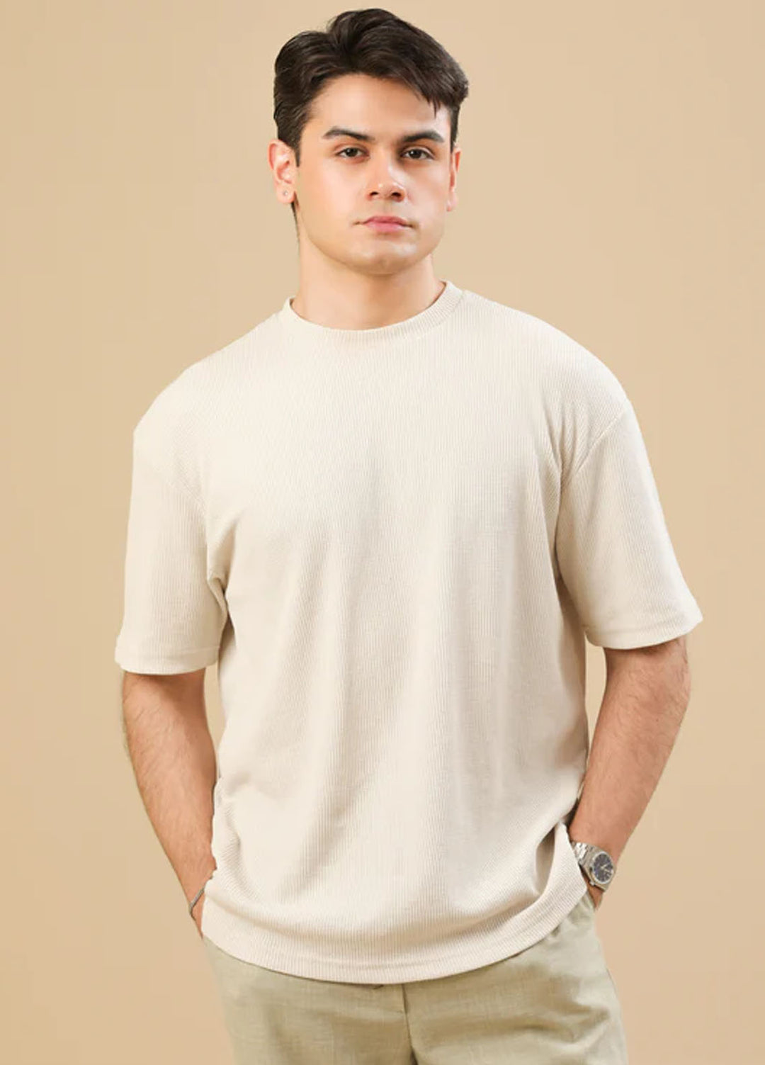 Muraqsh plain Knit T-Shirt ABD-OFWOT-12