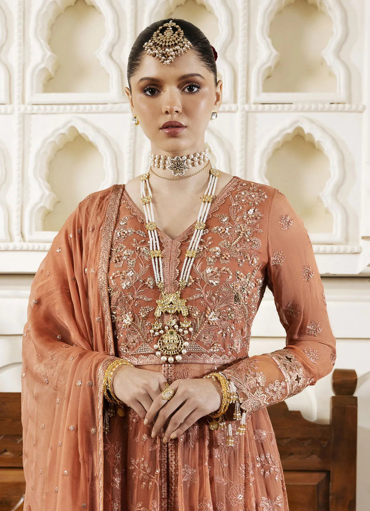 Muse By Serene Embroidered Chiffon Suit Unstitched 4 Piece SP24M Etoilee S-1083 - Luxuary Collection