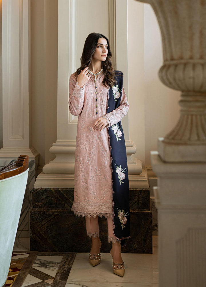 Mushq Casual Pret  Marina 3 Piece Suit MWP22-01 Crystal Rose