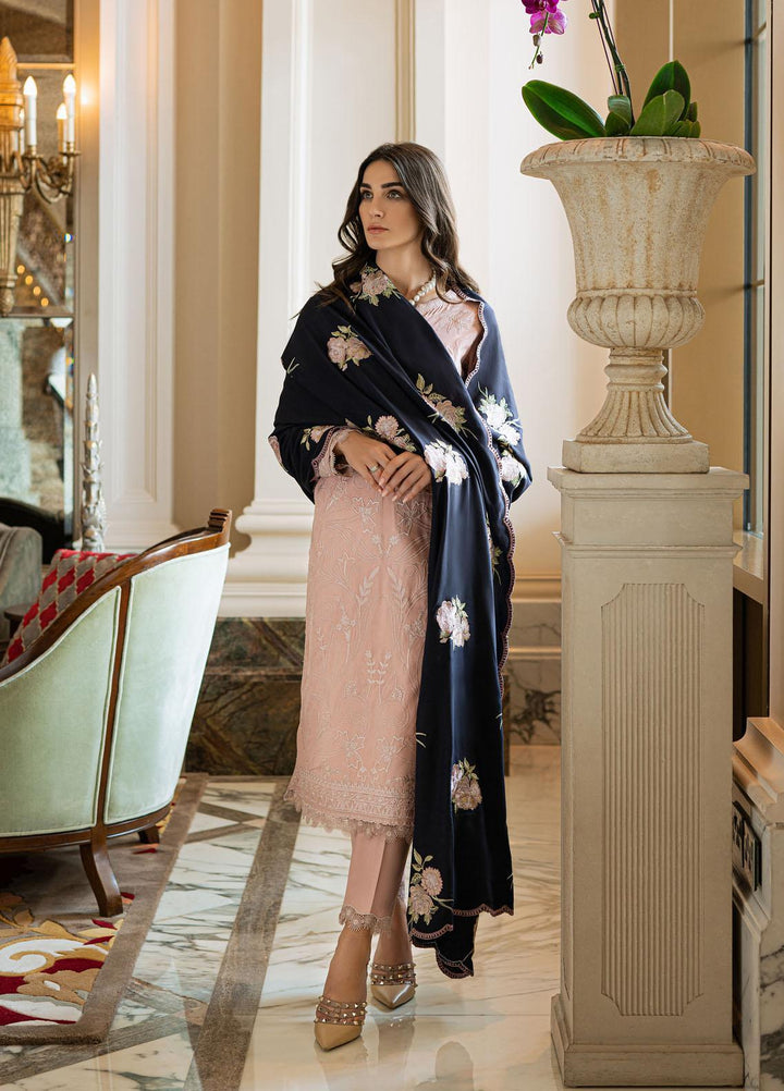Mushq Casual Pret  Marina 3 Piece Suit MWP22-01 Crystal Rose