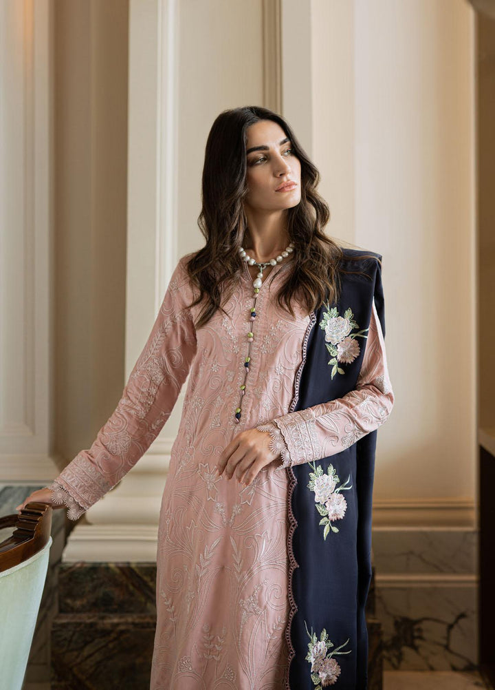 Mushq Casual Pret  Marina 3 Piece Suit MWP22-01 Crystal Rose