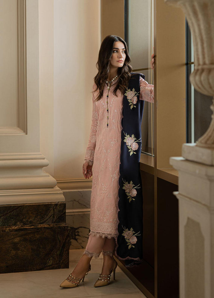 Mushq Casual Pret  Marina 3 Piece Suit MWP22-01 Crystal Rose