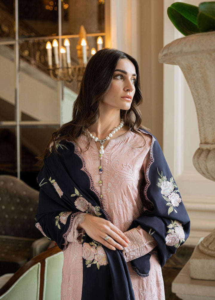 Mushq Casual Pret  Marina 3 Piece Suit MWP22-01 Crystal Rose