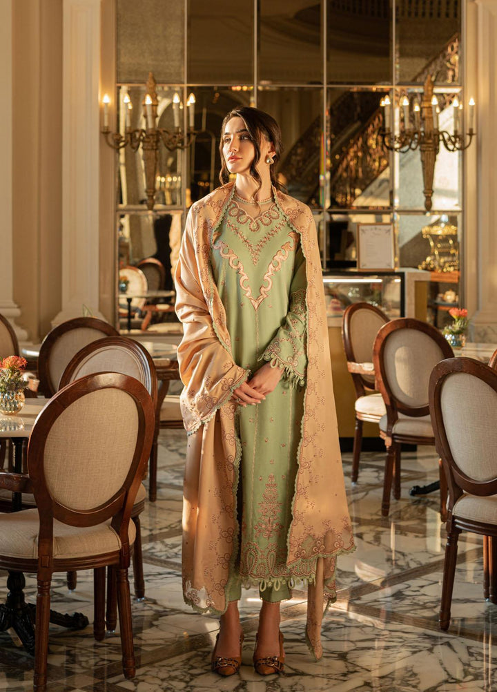 Mushq Casual Pret  Marina 3 Piece Suit MWP22-02 Jadesheen
