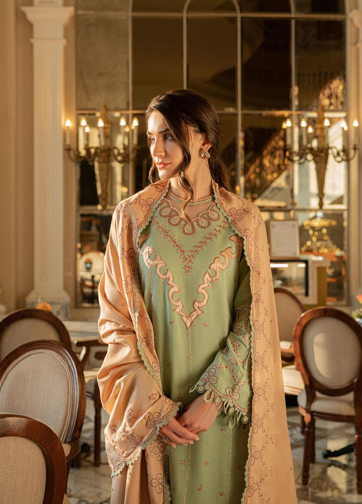 Mushq Casual Pret  Marina 3 Piece Suit MWP22-02 Jadesheen