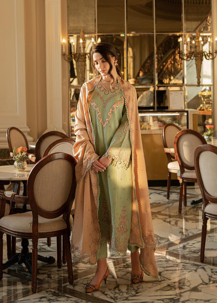 Mushq Casual Pret  Marina 3 Piece Suit MWP22-02 Jadesheen
