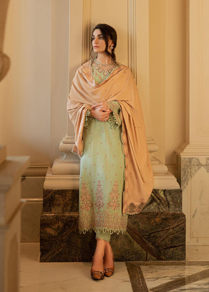 Mushq Casual Pret  Marina 3 Piece Suit MWP22-02 Jadesheen